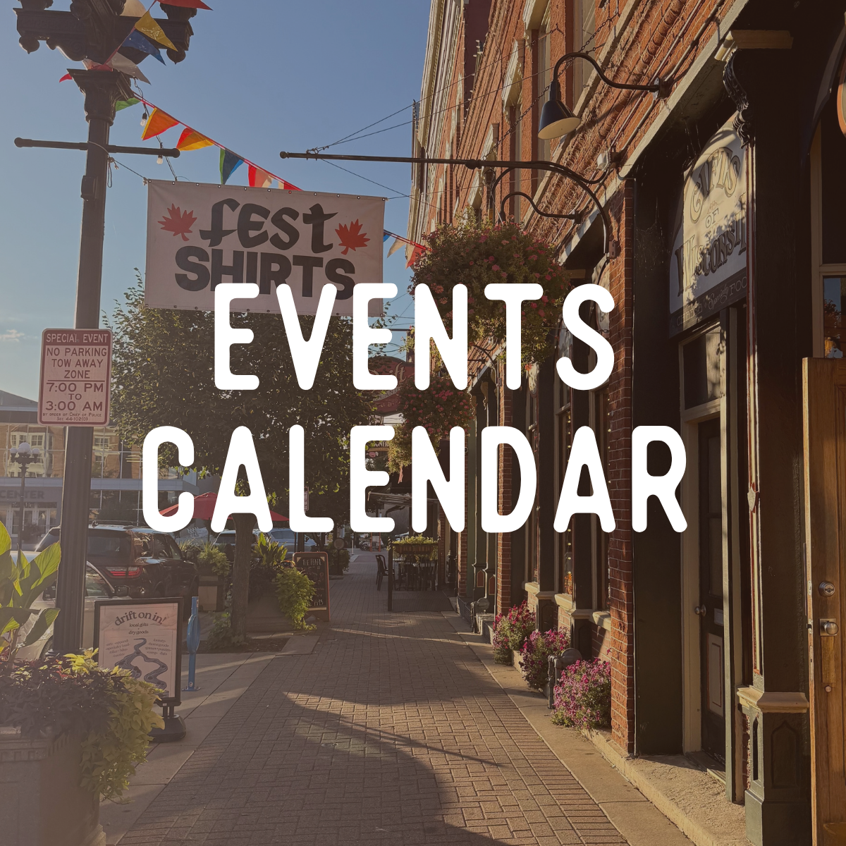 Guide to Fall: Events Calendar
